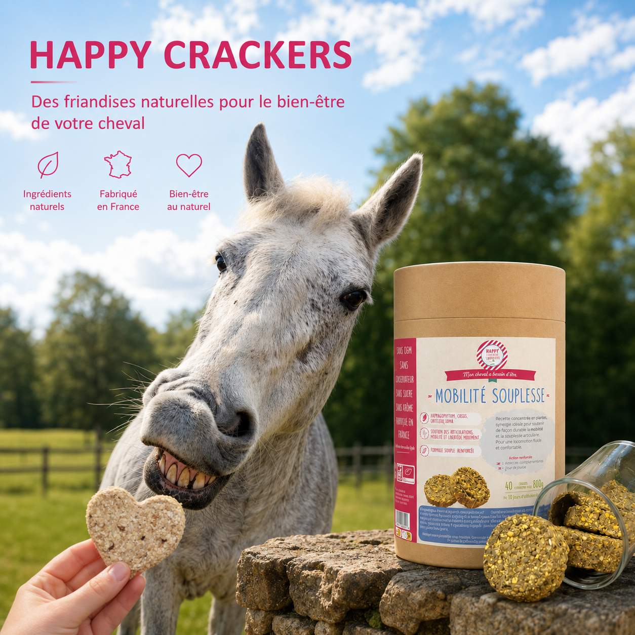 Happy crackers - Friandises pour chevaux