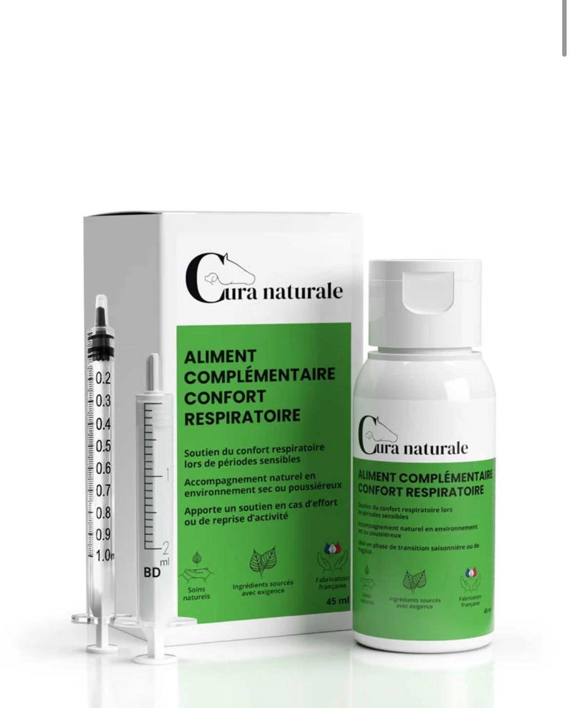 Aliment complémentaire - cheval - 45ml